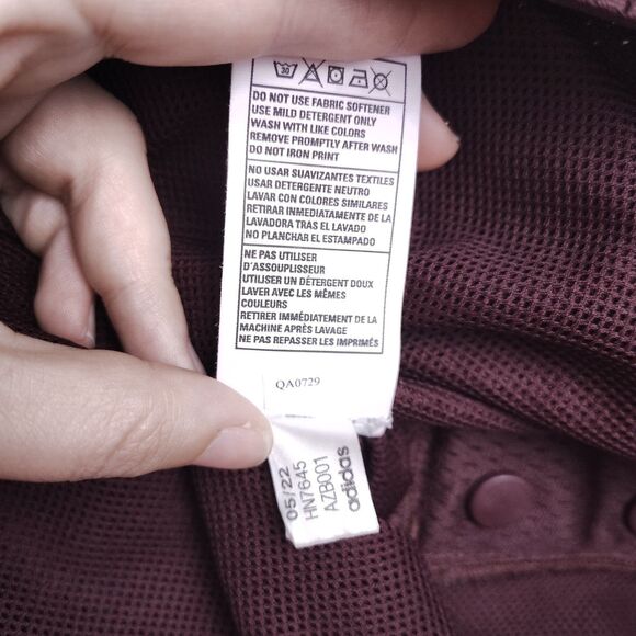 Adidas A&M Jersey Long Sleeve Hoodie Warm Up Practice Sz M - Picture 8 of 11